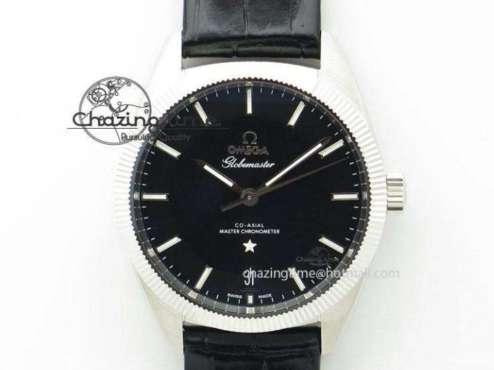 1219 Vintage Seamaster 300 No Date SS B12 Black Dial On Brown Leather Strap A2836 (Free Nylon Strap) Comfortable 7912